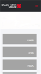 Mobile Screenshot of kamine-walldorf.de